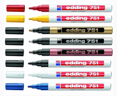 Edding 751 маркер лаковый на нитрокраске
